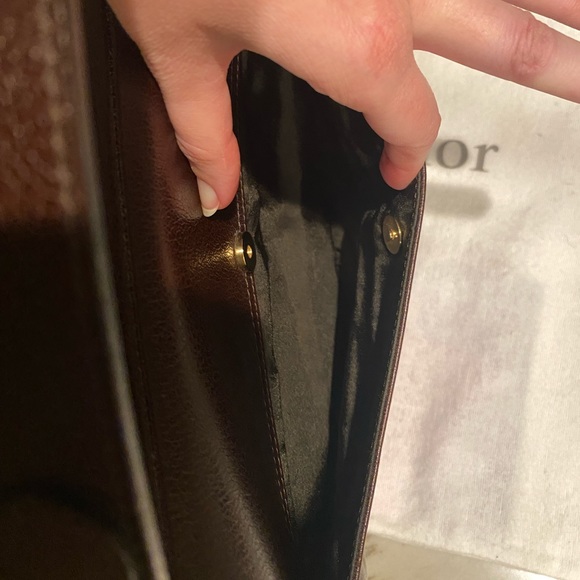 SOLD Dior Double Saddle Leather - Picture 5 of 11